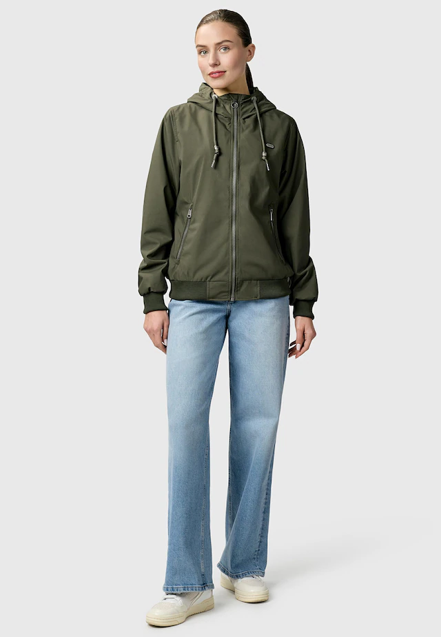 Ragwear Outdoorjacke »Nuggeta Summer YOUMODO« mit Kapuze Lässige Übergangsjacke mit Kapuze