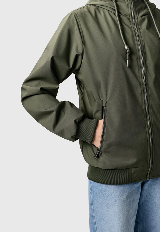 Ragwear Outdoorjacke »Nuggeta Summer YOUMODO« mit Kapuze Lässige Übergangsjacke mit Kapuze