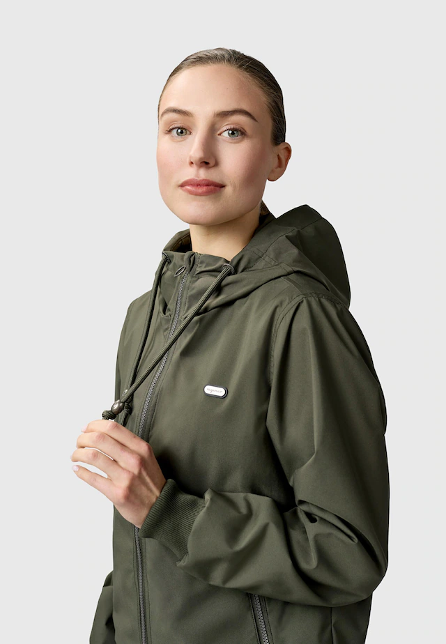 Ragwear Outdoorjacke »Nuggeta Summer YOUMODO« mit Kapuze Lässige Übergangsjacke mit Kapuze