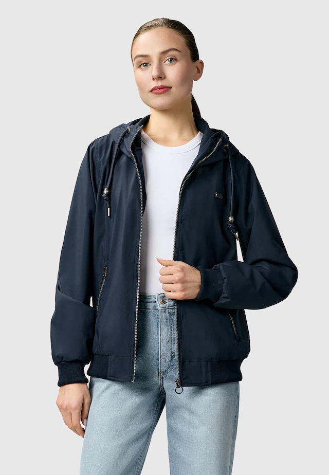 Ragwear Outdoorjacke »Nuggeta Summer YOUMODO« mit Kapuze Lässige Übergangsjacke mit Kapuze