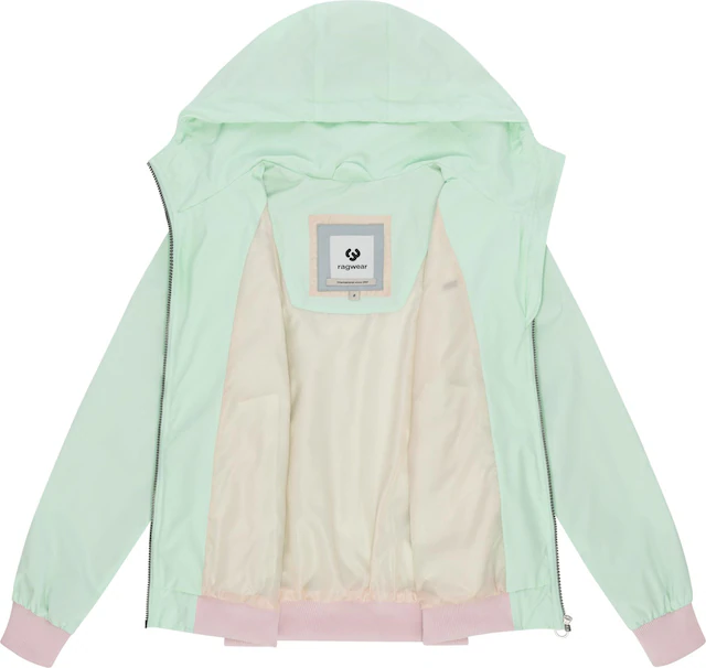 Ragwear Outdoorjacke »Nuggeta Summer YOUMODO« mit Kapuze Lässige Übergangsjacke mit Kapuze