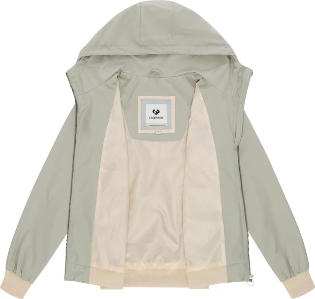 Ragwear Outdoorjacke »Nuggeta Summer YOUMODO« mit Kapuze Lässige Übergangsjacke mit Kapuze