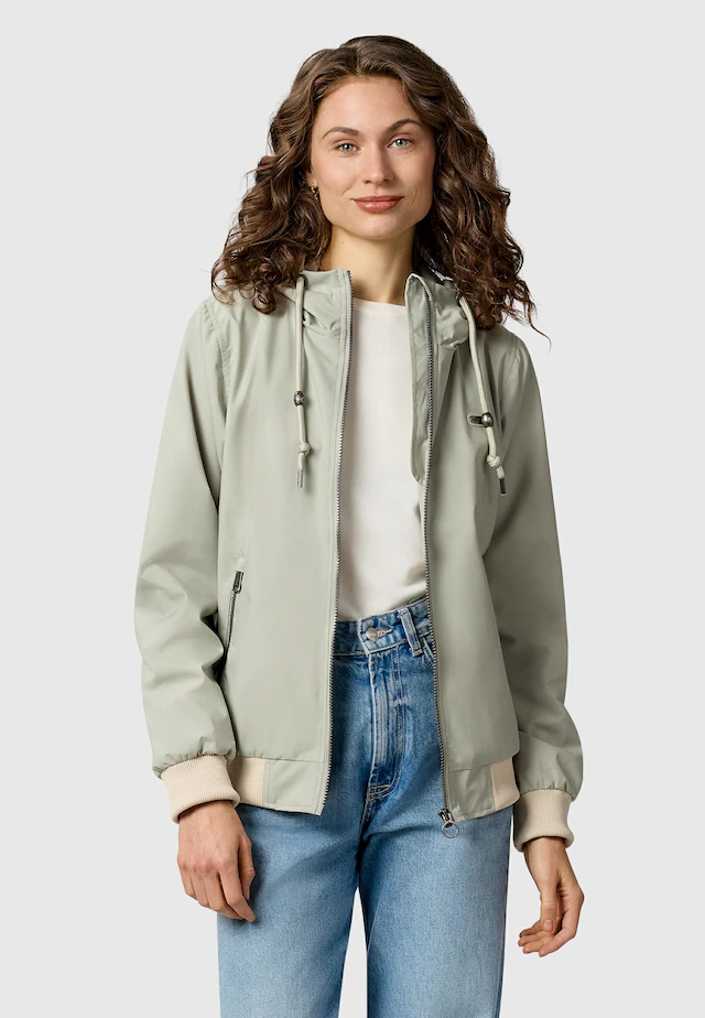 Ragwear Outdoorjacke »Nuggeta Summer YOUMODO« mit Kapuze Lässige Übergangsjacke mit Kapuze