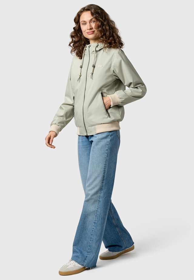 Ragwear Outdoorjacke »Nuggeta Summer YOUMODO« mit Kapuze Lässige Übergangsjacke mit Kapuze