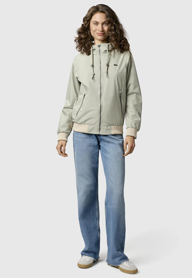 Ragwear Outdoorjacke »Nuggeta Summer YOUMODO« mit Kapuze Lässige Übergangsjacke mit Kapuze
