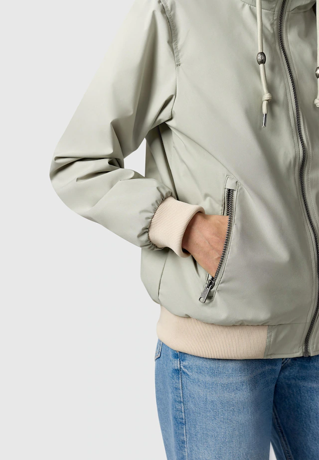 Ragwear Outdoorjacke »Nuggeta Summer YOUMODO« mit Kapuze Lässige Übergangsjacke mit Kapuze