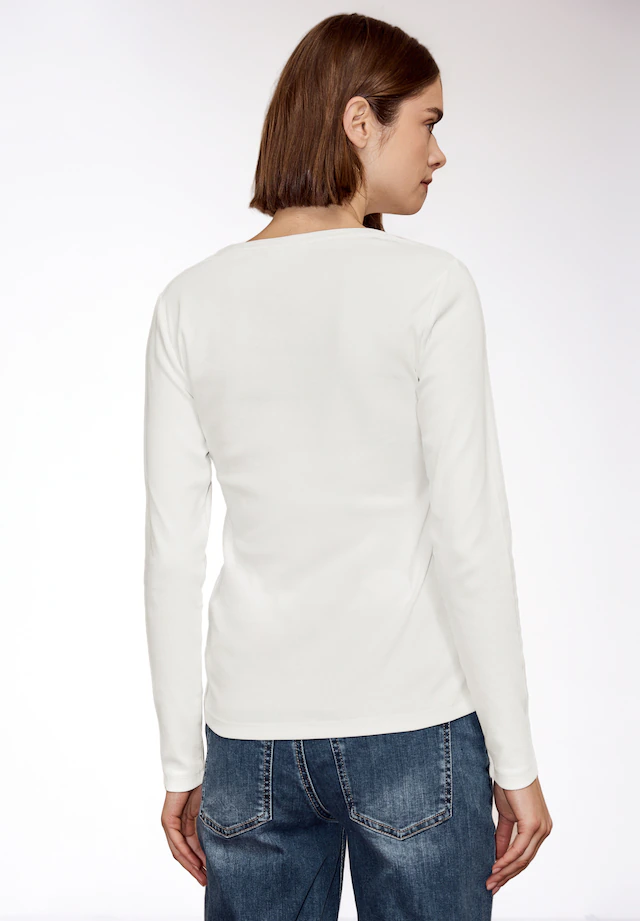 STREET ONE STUDIO Rundhalsshirt im soften Baumwoll-Mix
