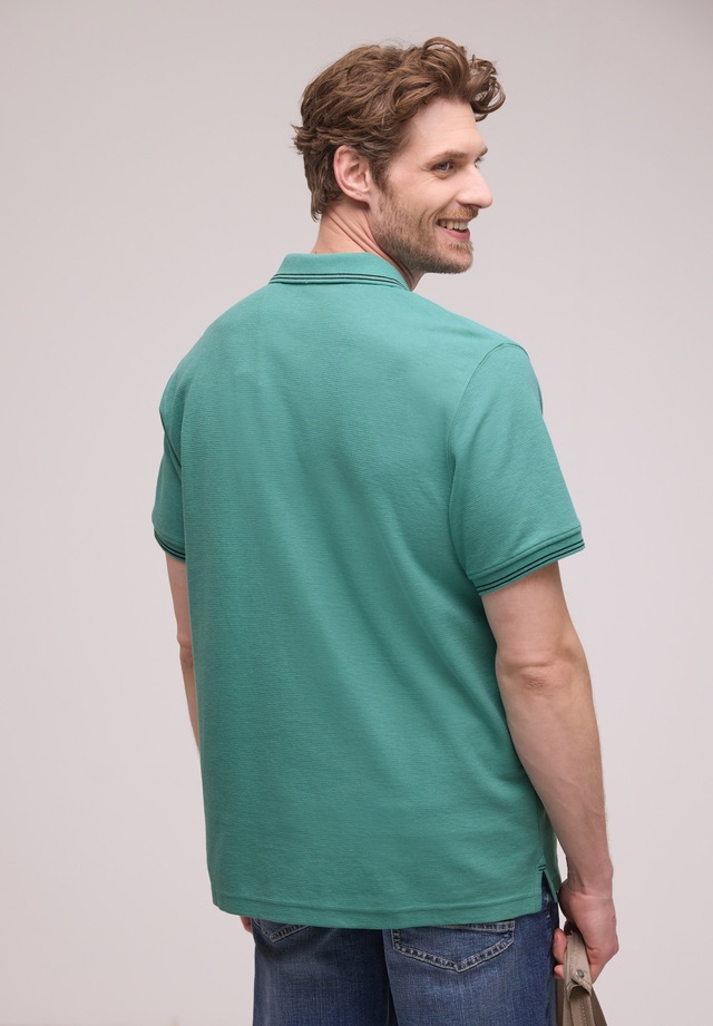 STREET ONE MEN Poloshirt im soften Baumwoll-Mix