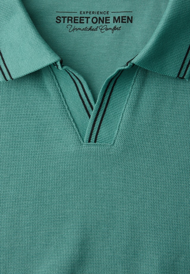 STREET ONE MEN Poloshirt im soften Baumwoll-Mix