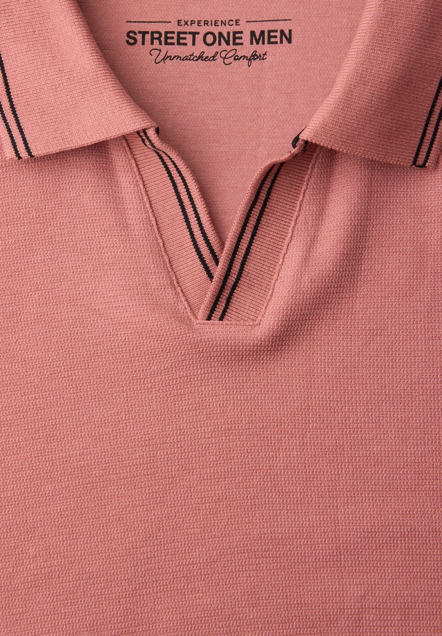STREET ONE MEN Poloshirt im soften Baumwoll-Mix