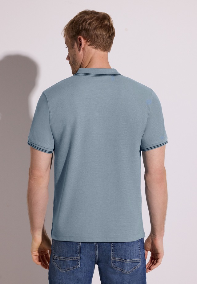 STREET ONE MEN Poloshirt im soften Baumwoll-Mix