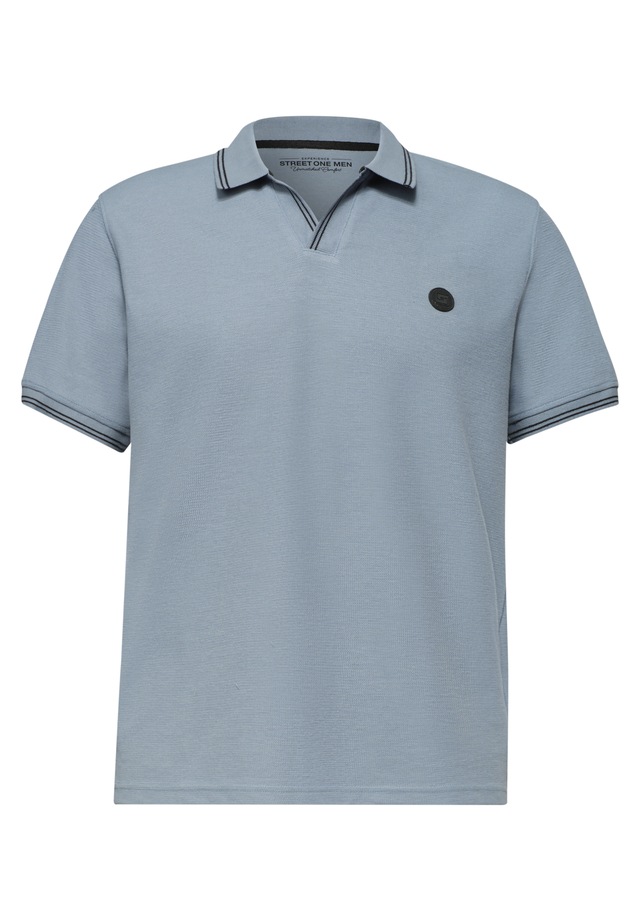 STREET ONE MEN Poloshirt im soften Baumwoll-Mix