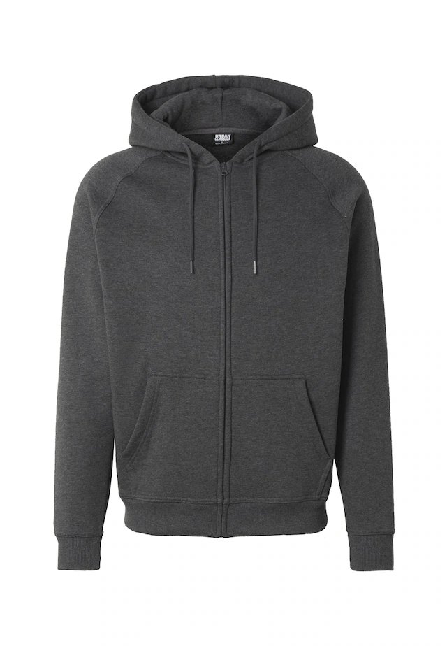 URBAN CLASSICS Kapuzenpullover »Urban Classics Herren Zip Hoody« 1