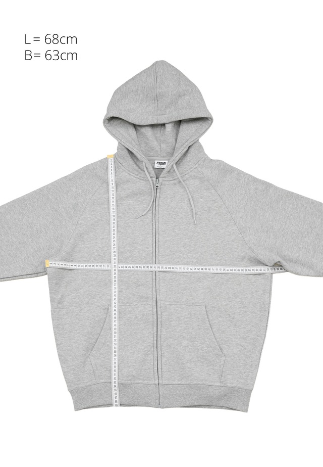 URBAN CLASSICS Kapuzenpullover »Urban Classics Herren Zip Hoody« 1