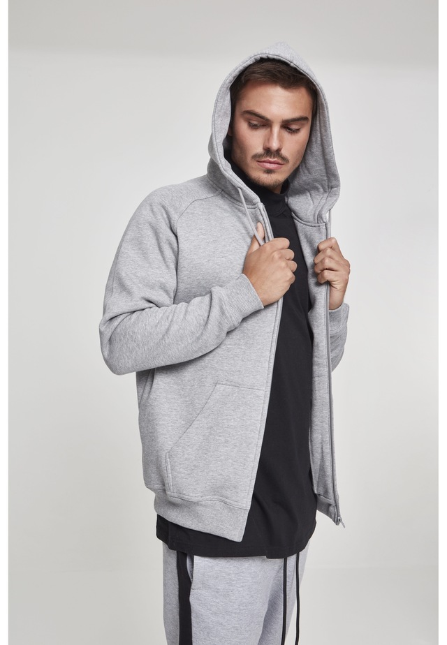 URBAN CLASSICS Kapuzenpullover »Urban Classics Herren Zip Hoody« 1