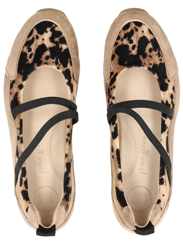 Paul Green Riemchenballerina »Paul Green Ballerinas Veloursleder«