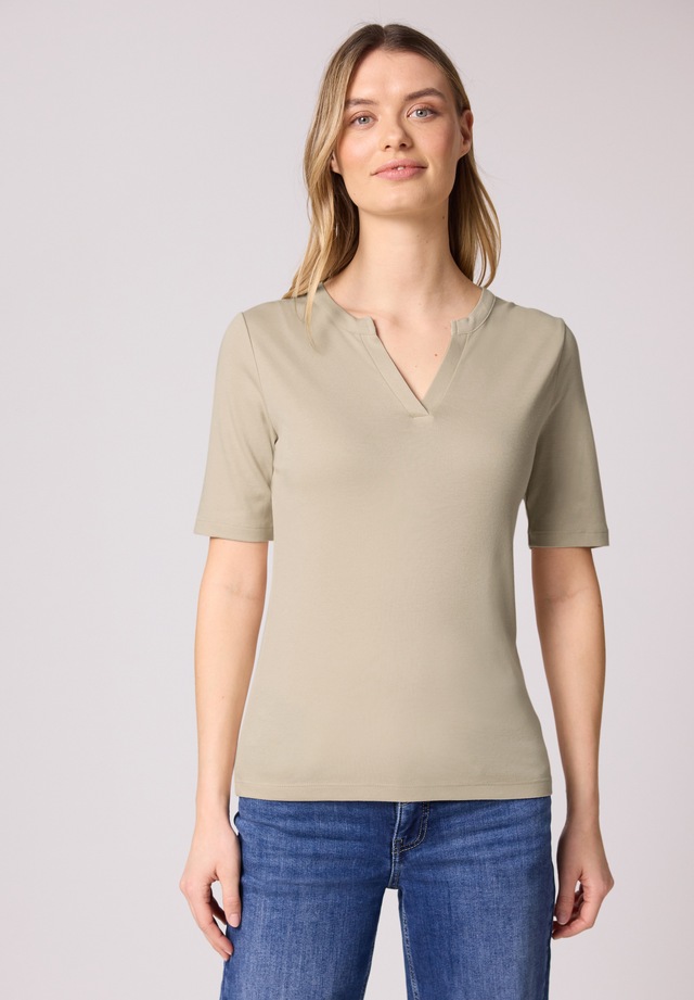STREET ONE Rundhalsshirt Jersey