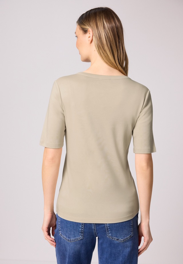 STREET ONE Rundhalsshirt Jersey