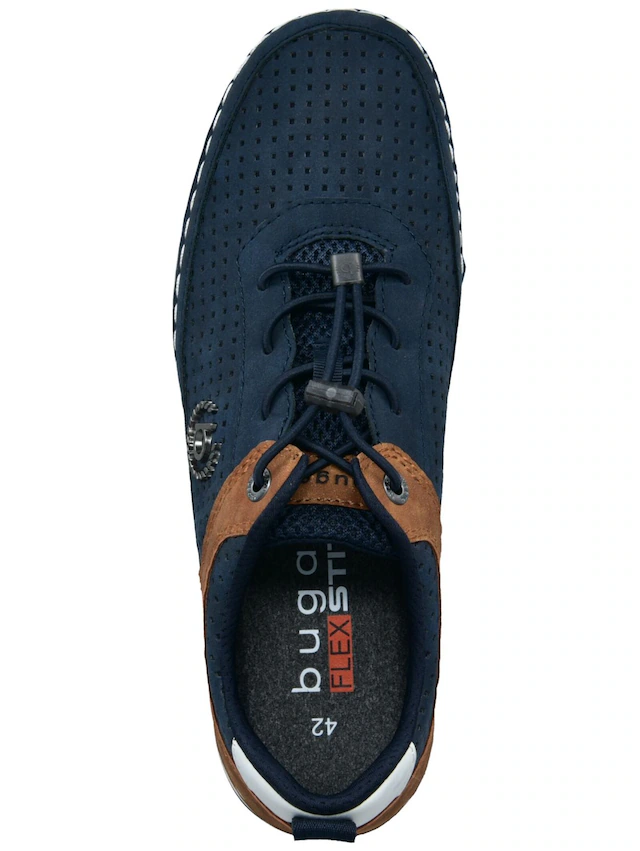 bugatti Schnürschuh »bugatti Halbschuhe Lederimitat«