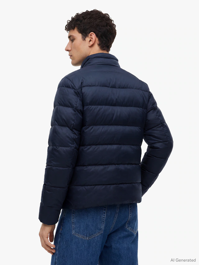 Tommy Jeans Steppjacke »LIGHT DOWN PACKBL JACKET« ohne Kapuze Regular fit mit Stehkragen, mit Daunenfüllung
