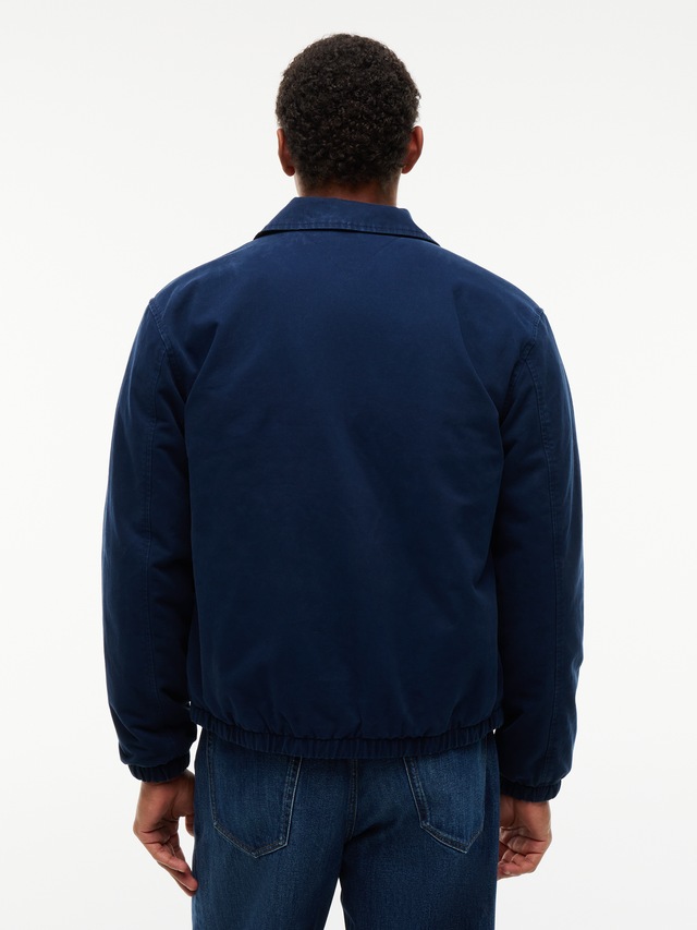 Tommy Jeans Hemdjacke »HARRINGTON COTTON JACKET« ohne Kapuze Regular fit mit Hemdkragen