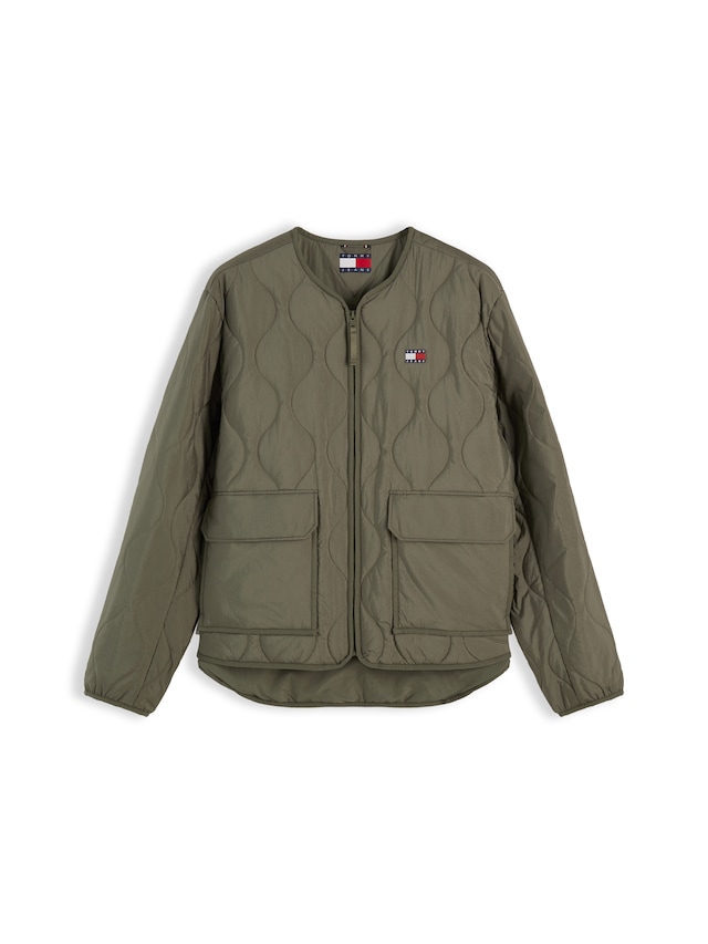Tommy Jeans Steppjacke »QUILTING CITY JACKET« ohne Kapuze Regular fit mit Klappentaschen