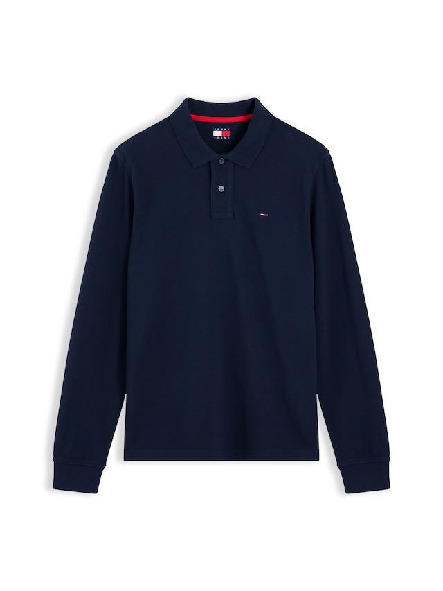 Tommy Jeans Langarm-Poloshirt »REGULAR POLO« Regular fit mit Polokragen