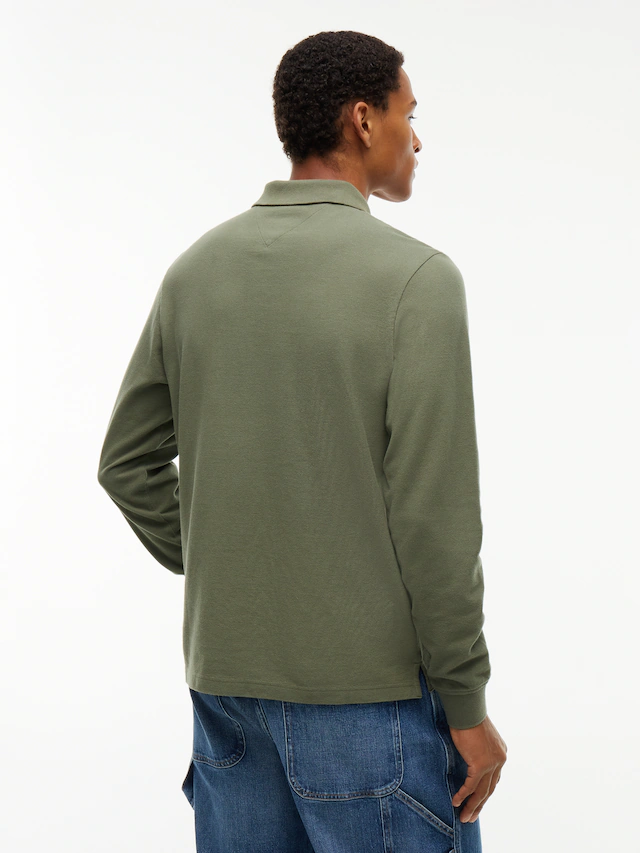 Tommy Jeans Langarm-Poloshirt »REGULAR POLO« Regular fit mit Polokragen