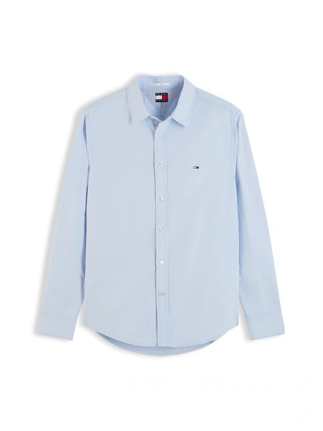 Tommy Jeans Langarmhemd »SLIM OXFORD SHIRT« Slim fit mit Hemdkragen