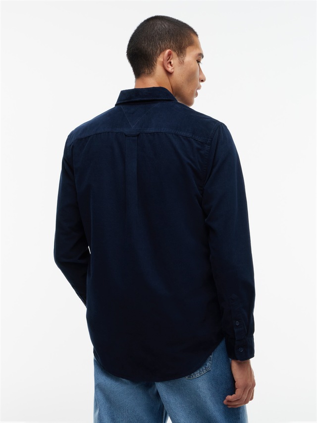 Tommy Jeans Langarmhemd »REGULAR BABY CORDUROY SHIRT« Regular fit mit Brusttasche