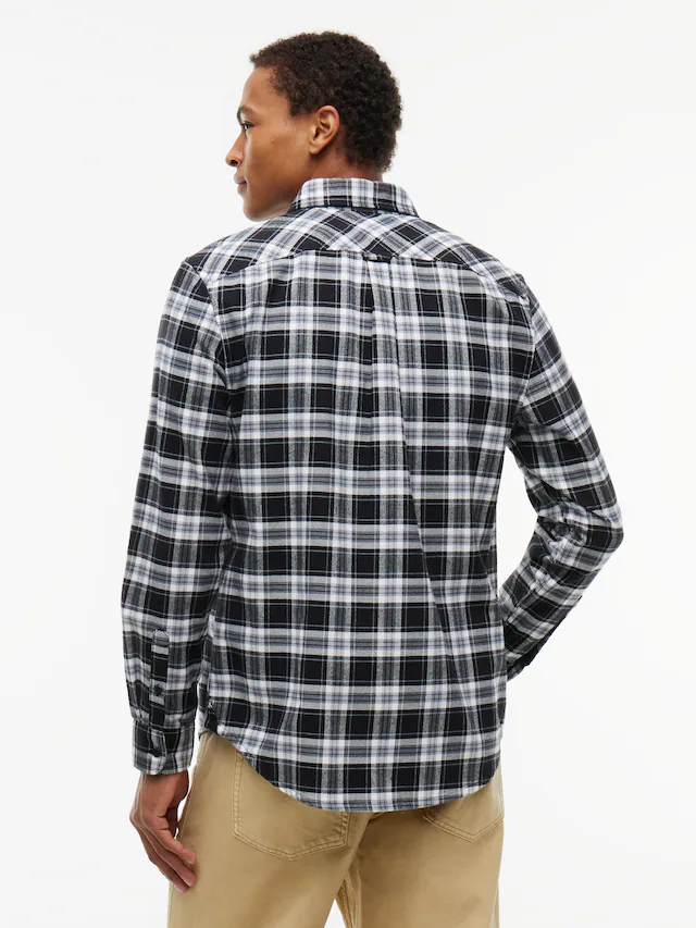 Tommy Jeans Flanellhemd »REGULAR FLANNEL CHECK SHIRT« Regular fit mit Karomuster