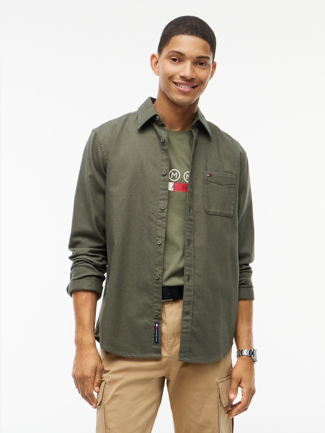 Tommy Jeans Flanellhemd »TJM REGULAR FLANNEL«