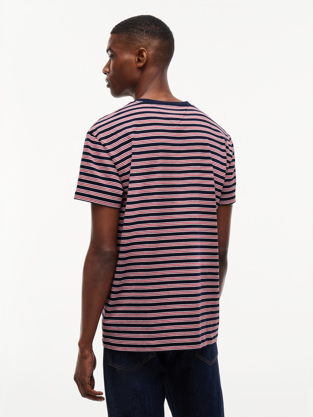 Tommy Jeans T-Shirt »REGULAR STRIPE TEE« Regular fit mit Streifenmuster