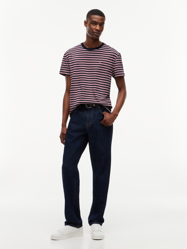 Tommy Jeans T-Shirt »REGULAR STRIPE TEE« Regular fit mit Streifenmuster