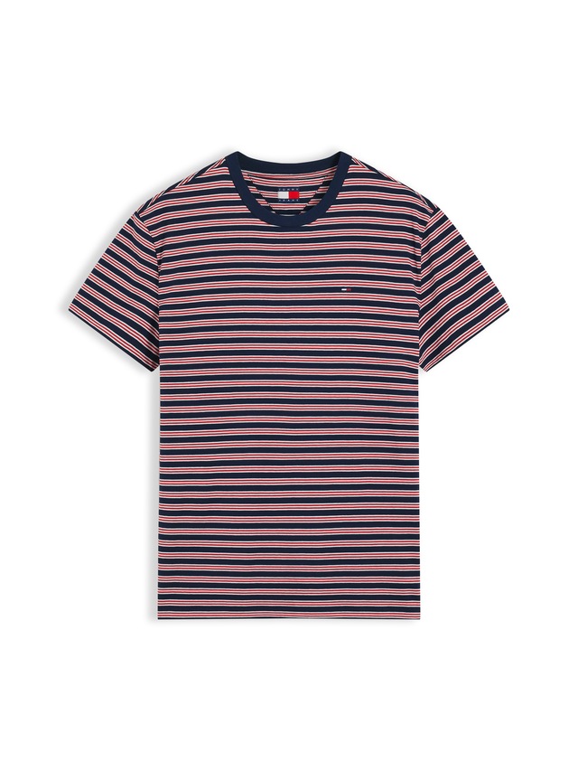Tommy Jeans T-Shirt »REGULAR STRIPE TEE« Regular fit mit Streifenmuster