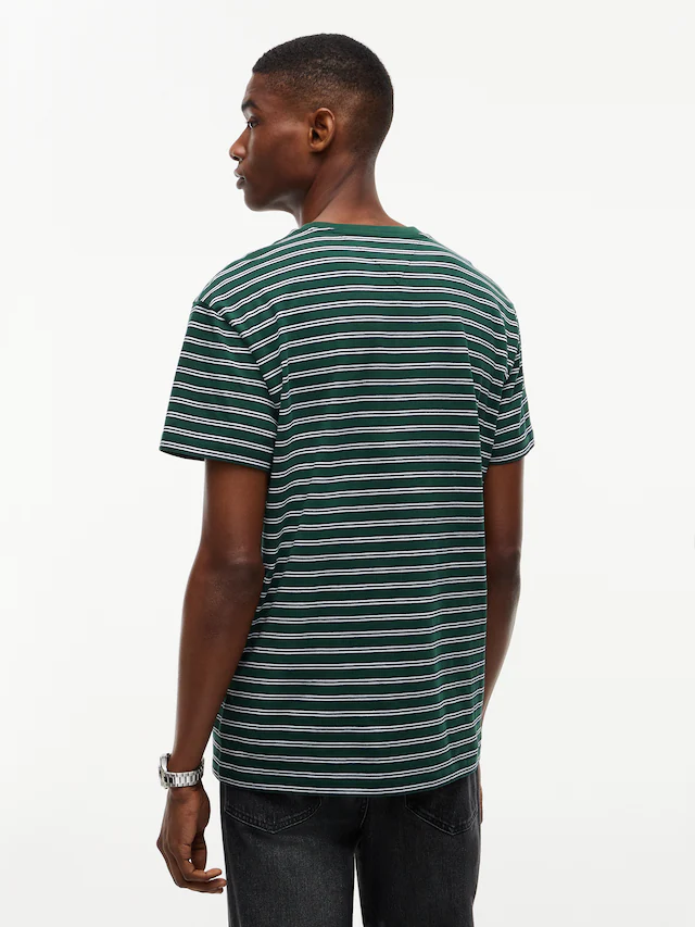 Tommy Jeans T-Shirt »REGULAR STRIPE TEE« Regular fit mit Streifenmuster