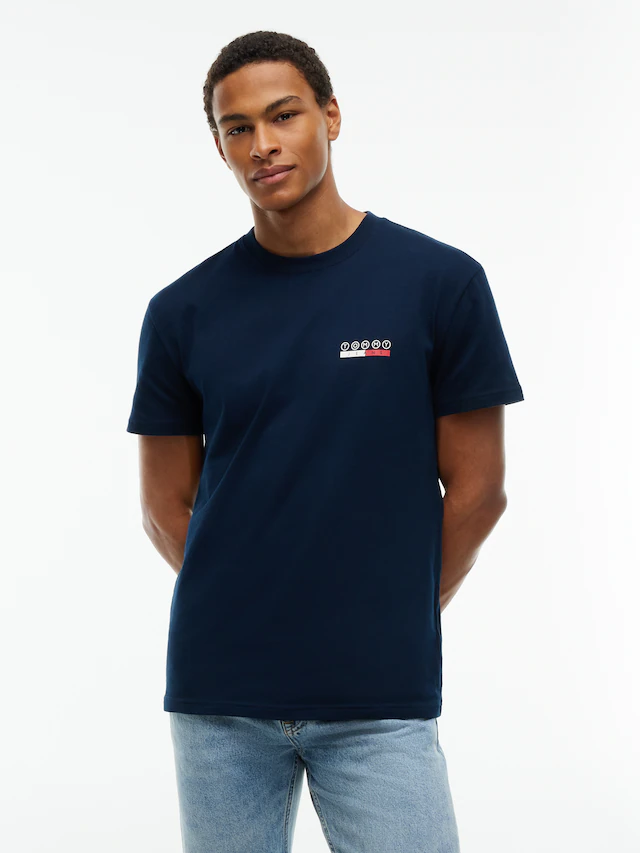 Tommy Jeans T-Shirt »REGULAR PLAY TEE« Regular fit mit Rundhalsausschnitt