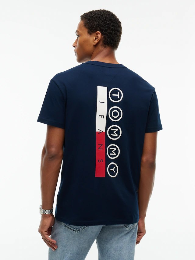 Tommy Jeans T-Shirt »REGULAR PLAY TEE« Regular fit mit Rundhalsausschnitt