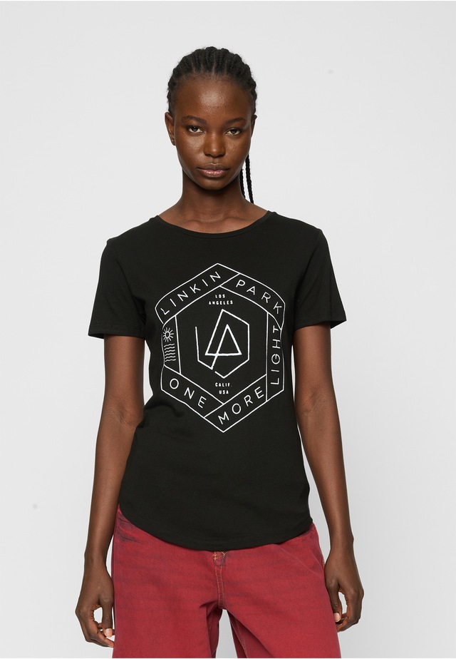 Merchcode Kurzarmshirt »Merchcode Damen Ladies Linkin Park OML Fit Tee« 1 tlg.
