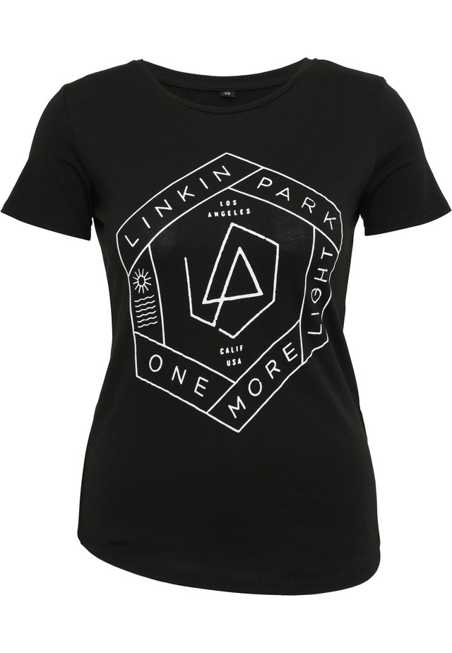 Merchcode Kurzarmshirt »Merchcode Damen Ladies Linkin Park OML Fit Tee« 1 tlg.
