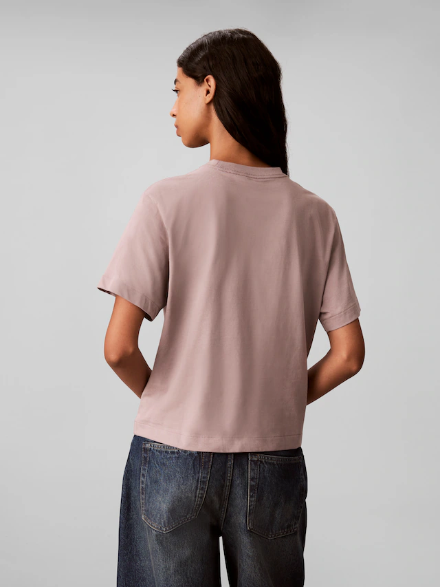 Calvin Klein Jeans T-Shirt »BOXY HAND DRAWN MONOLOGO TEE« Regular fit, Logoschriftzug