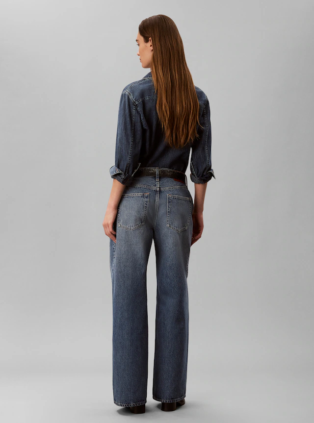 Calvin Klein Jeans Weite Jeans »THE WIDE LEG« Regular fit mit ausgestelltem Bein