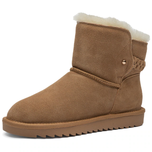 Ara Winterboots »ALASKA« Schlupfboots mit geflochtenem Zierriegel, Weite H (=sehr weit)