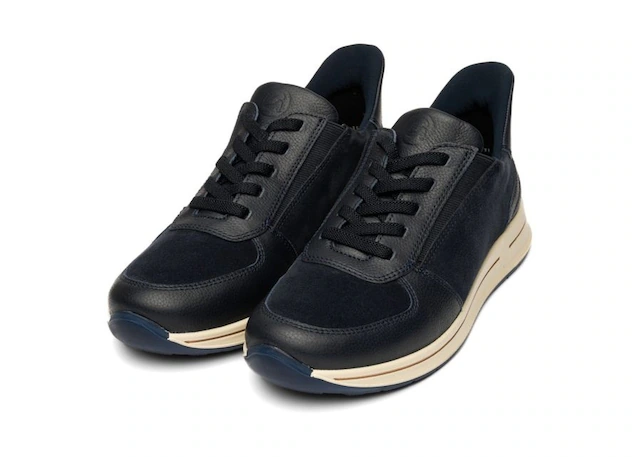 Ara Slip-On Sneaker »OSAKA« Freizeitschuh, Slipper mit elastischen Schnürsenkeln