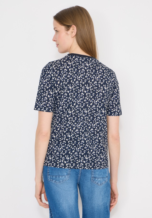 Cecil Rundhalsshirt Rundhalsausschnitt