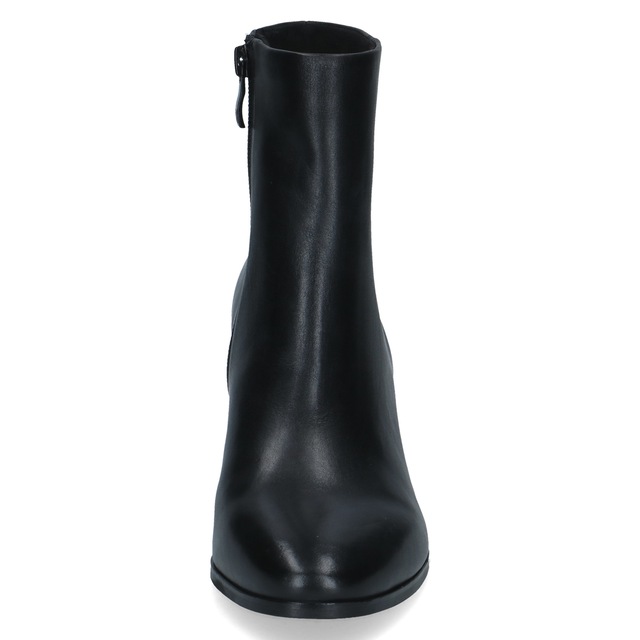 Caprice Stiefelette Blockabsatz, Businessschuh mit dezenter Ziernaht