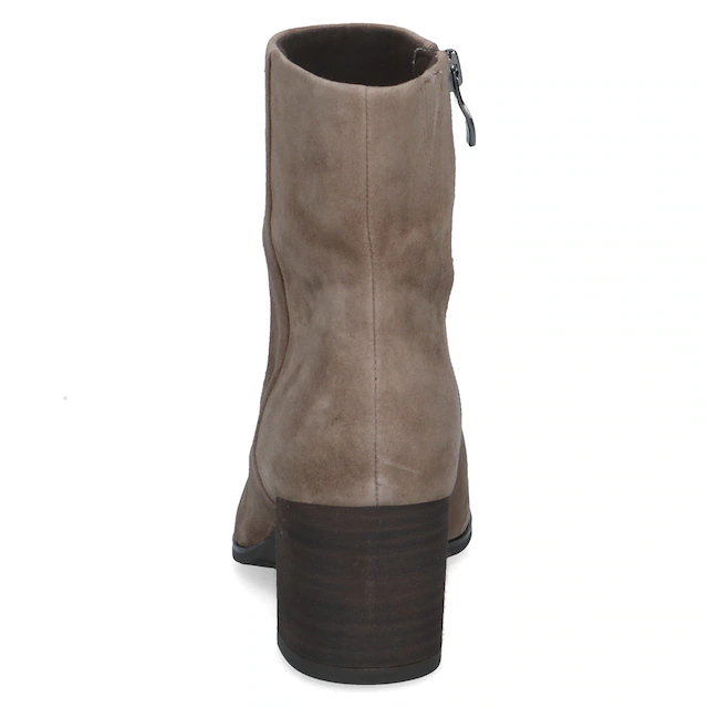 Caprice Stiefelette Blockabsatz, Businessschuh mit dezenter Ziernaht