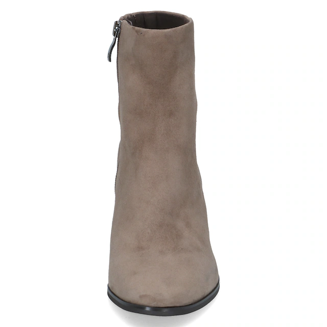 Caprice Stiefelette Blockabsatz, Businessschuh mit dezenter Ziernaht