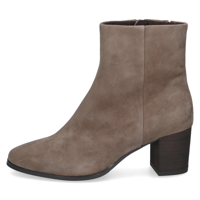 Caprice Stiefelette Blockabsatz, Businessschuh mit dezenter Ziernaht