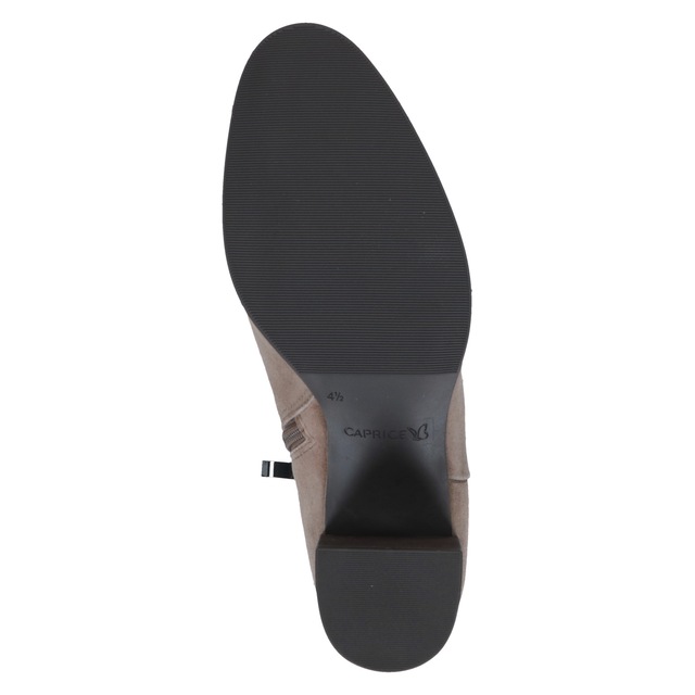 Caprice Stiefelette Blockabsatz, Businessschuh mit dezenter Ziernaht